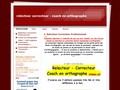 Accueil - relecteur correcteur - coach en orthographe