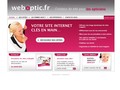 Webtopic, créateur de site pour les opticiens.