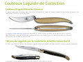 Détails : Couteaux Laguiole de Collection