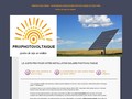 Détails : Panneaux photovoltaiques : le juste prix