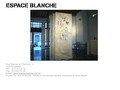 art contemporain Espace Blanche contemporary art gallery/expositions