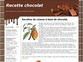 Recette chocolat
