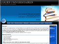 Détails : Cours universitaires